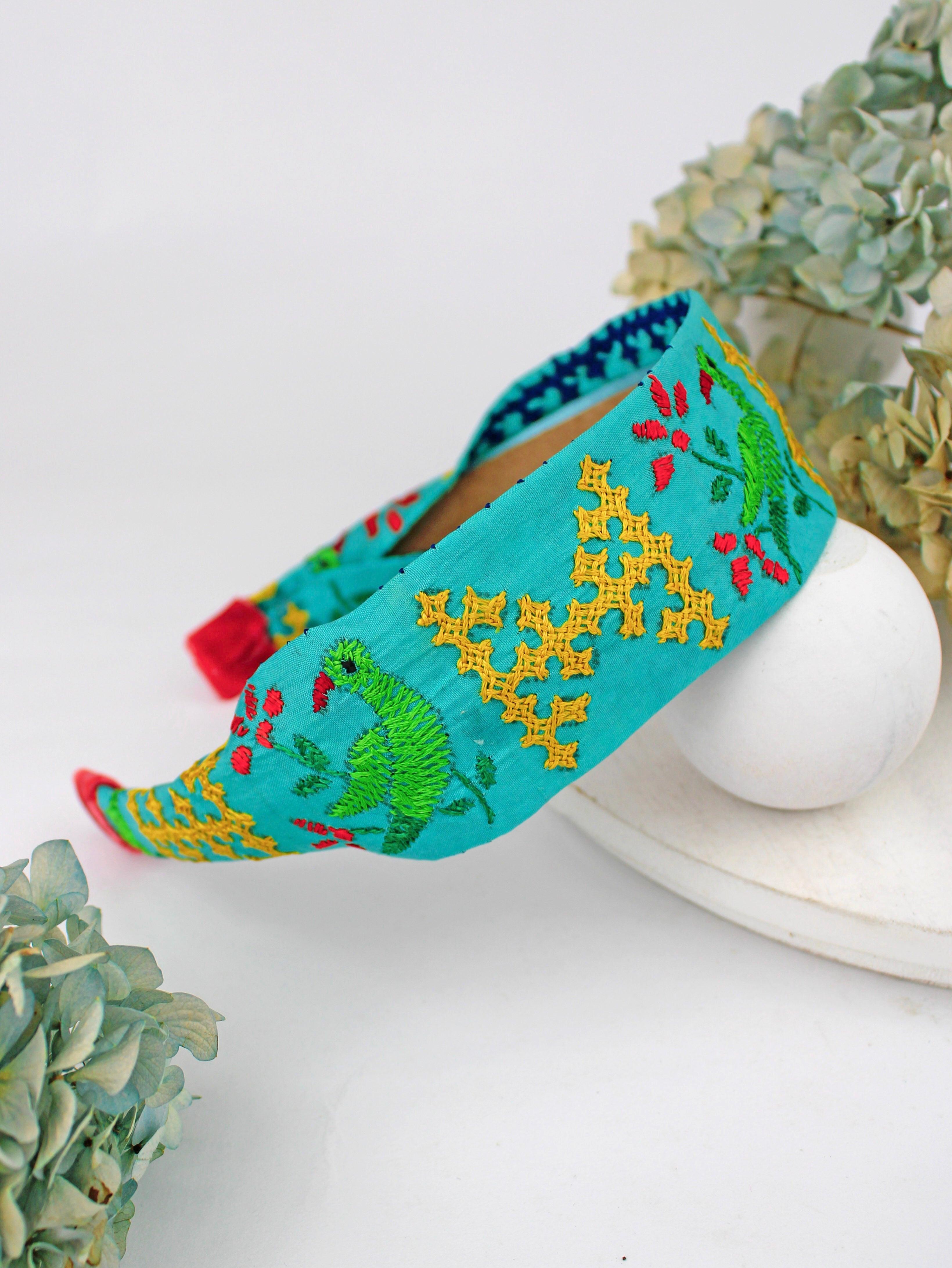 Frida Embroidered Headband.
