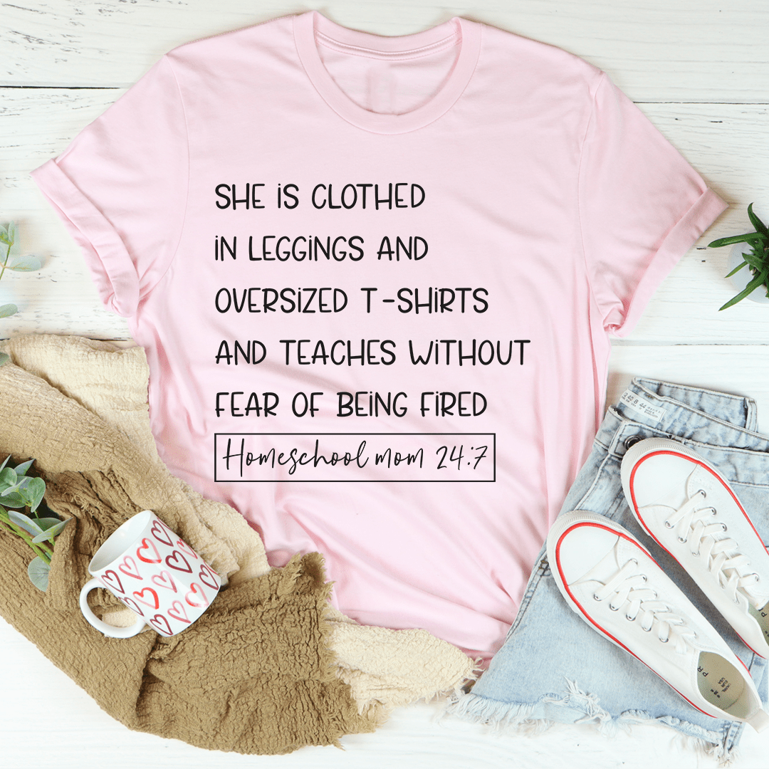 Homeschool Mom 24/7 Tee