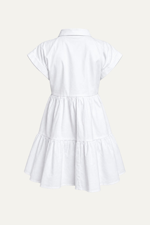 LIVE IN THE MOMENT DENIM MINI DRESS