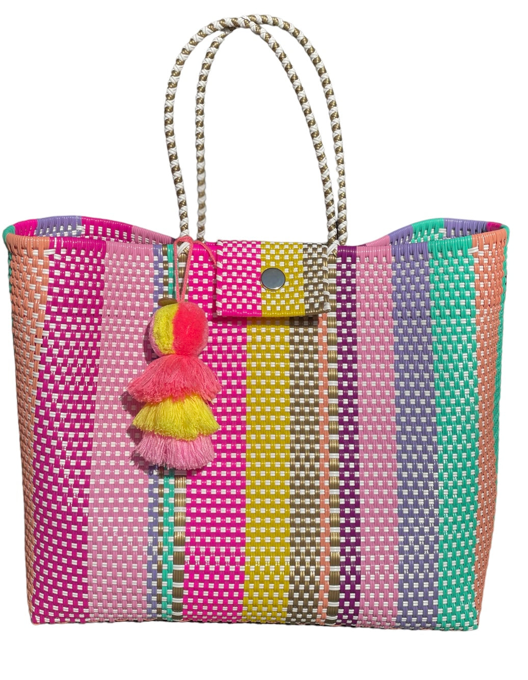 Sunshine Rain Citron Tote