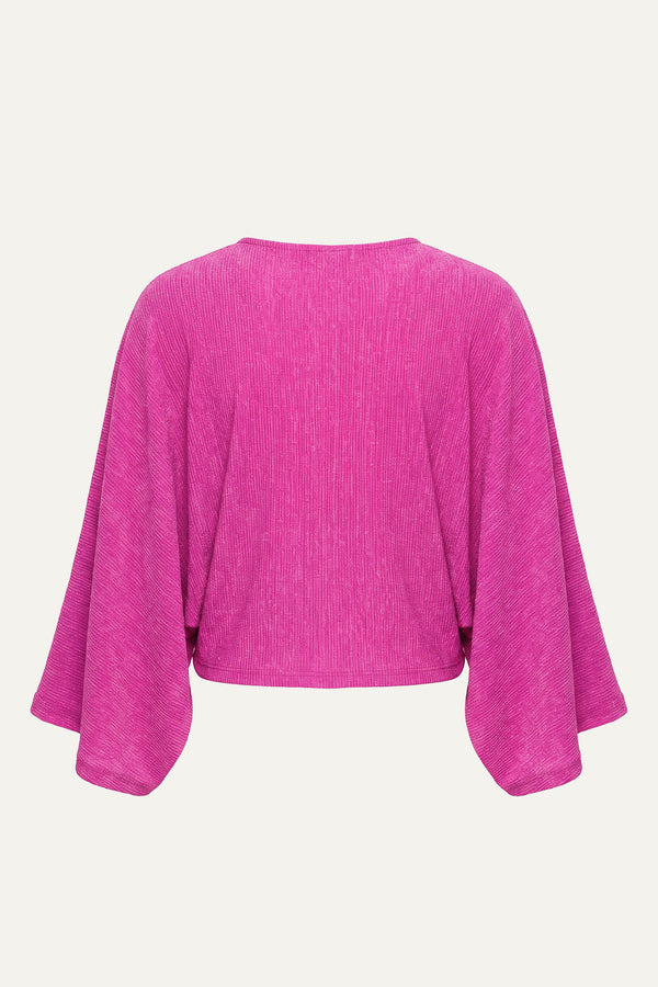 YOU'RE LUCKY WOVEN TOP