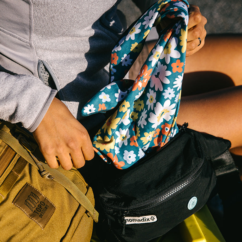 Bandana Towel: Spring Flowers