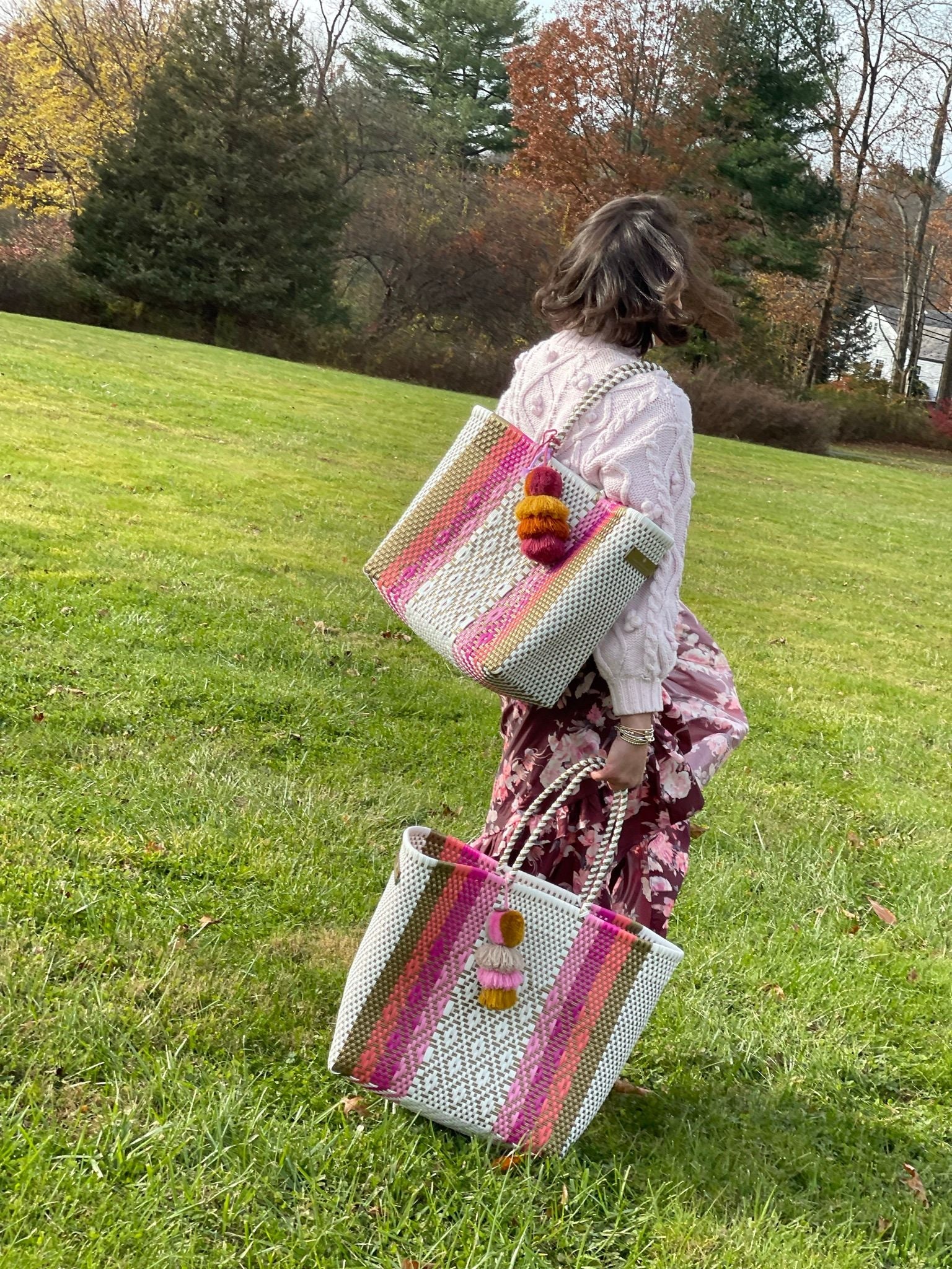 Pink Sunset Citron Tote