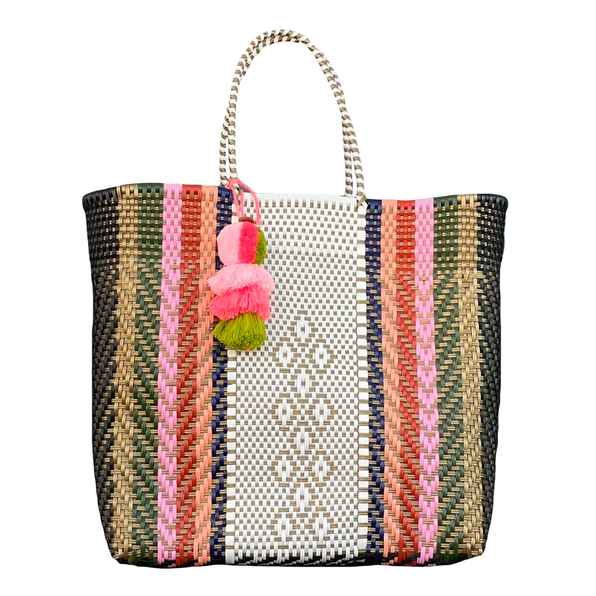 Autumn Rainbow Citron Tote