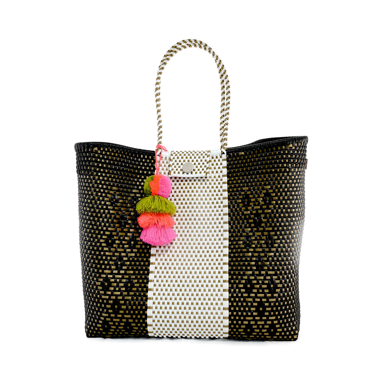 Yin Yang Gold Citron Tote