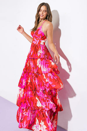 BEYOND AMAZING WOVEN MAXI DRESS.