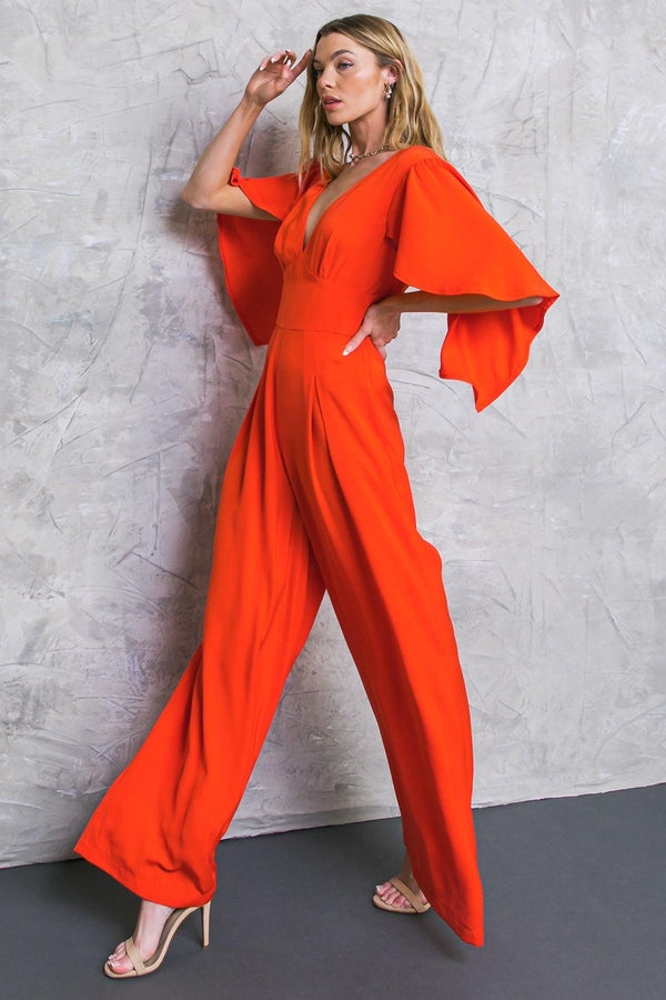RAISED ON PROMISES STARS WOVEN JUMPSUIT.