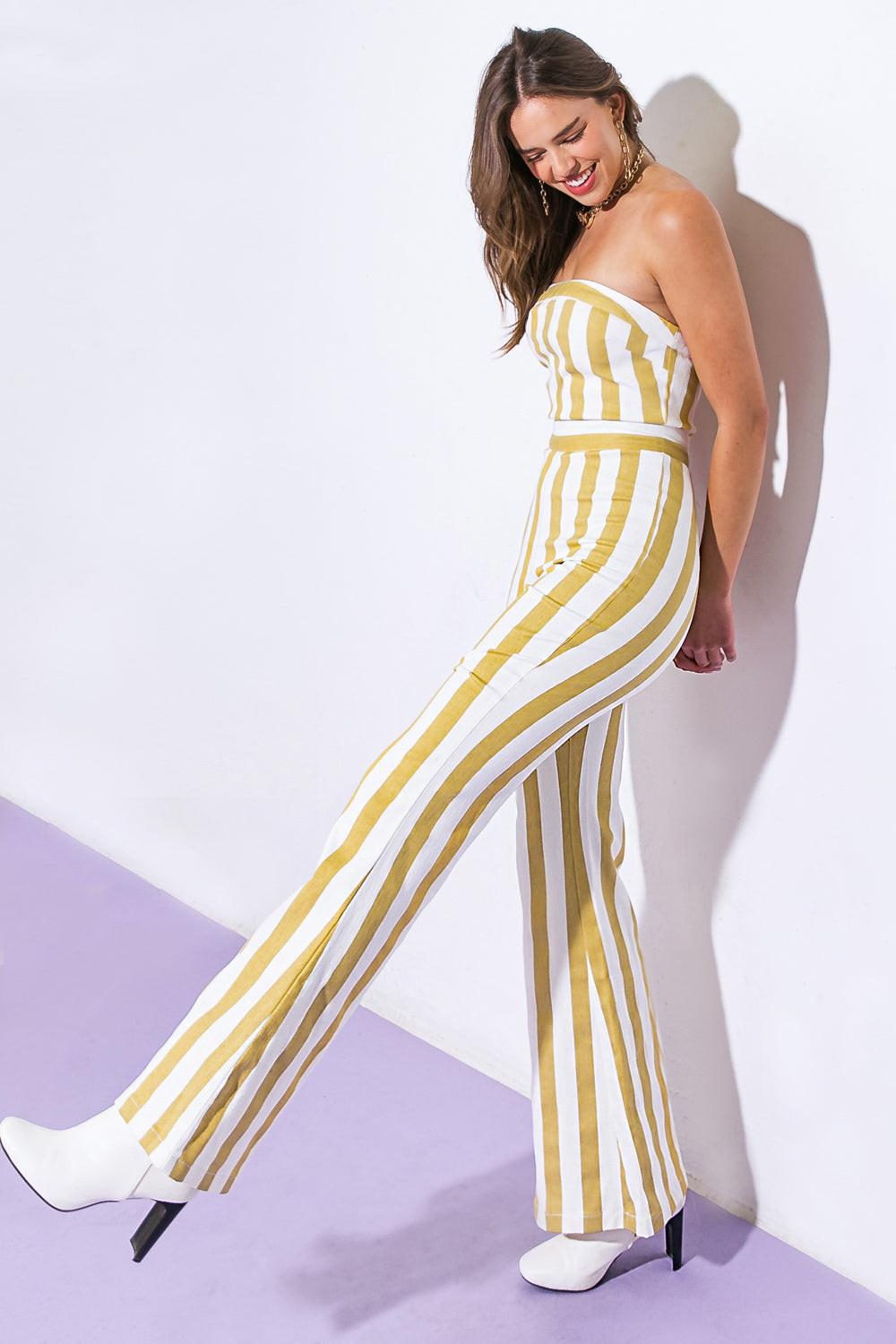 GRACEFUL APPEARANCE TWILL JUMPSUIT.