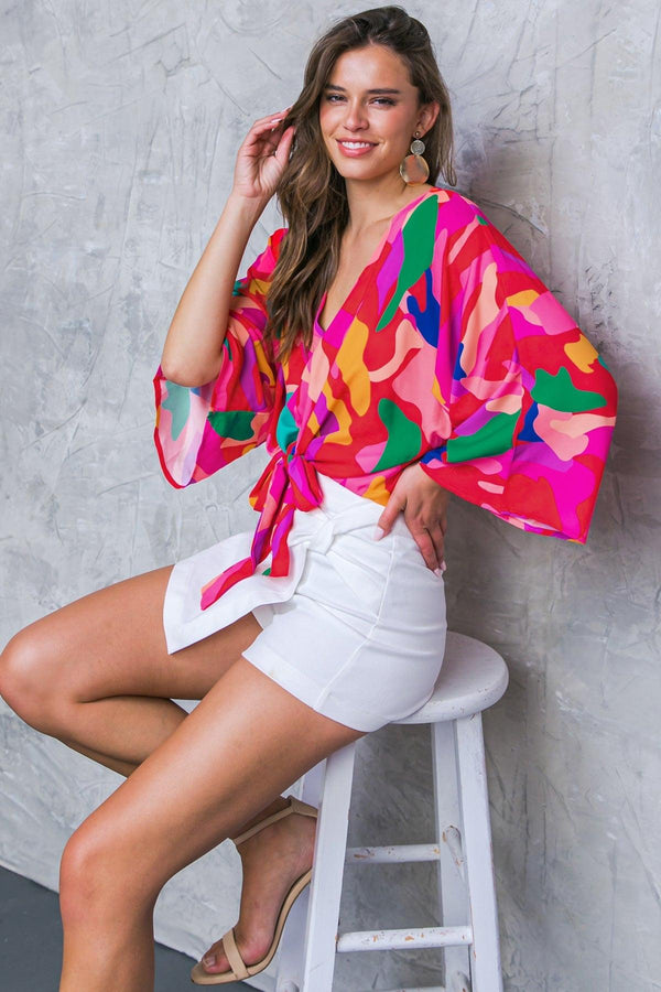 LOVE YOU LIKE WOVEN TOP.