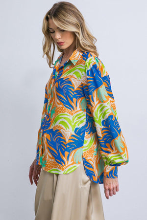 ESTEEMED MOMENT WOVEN TOP.