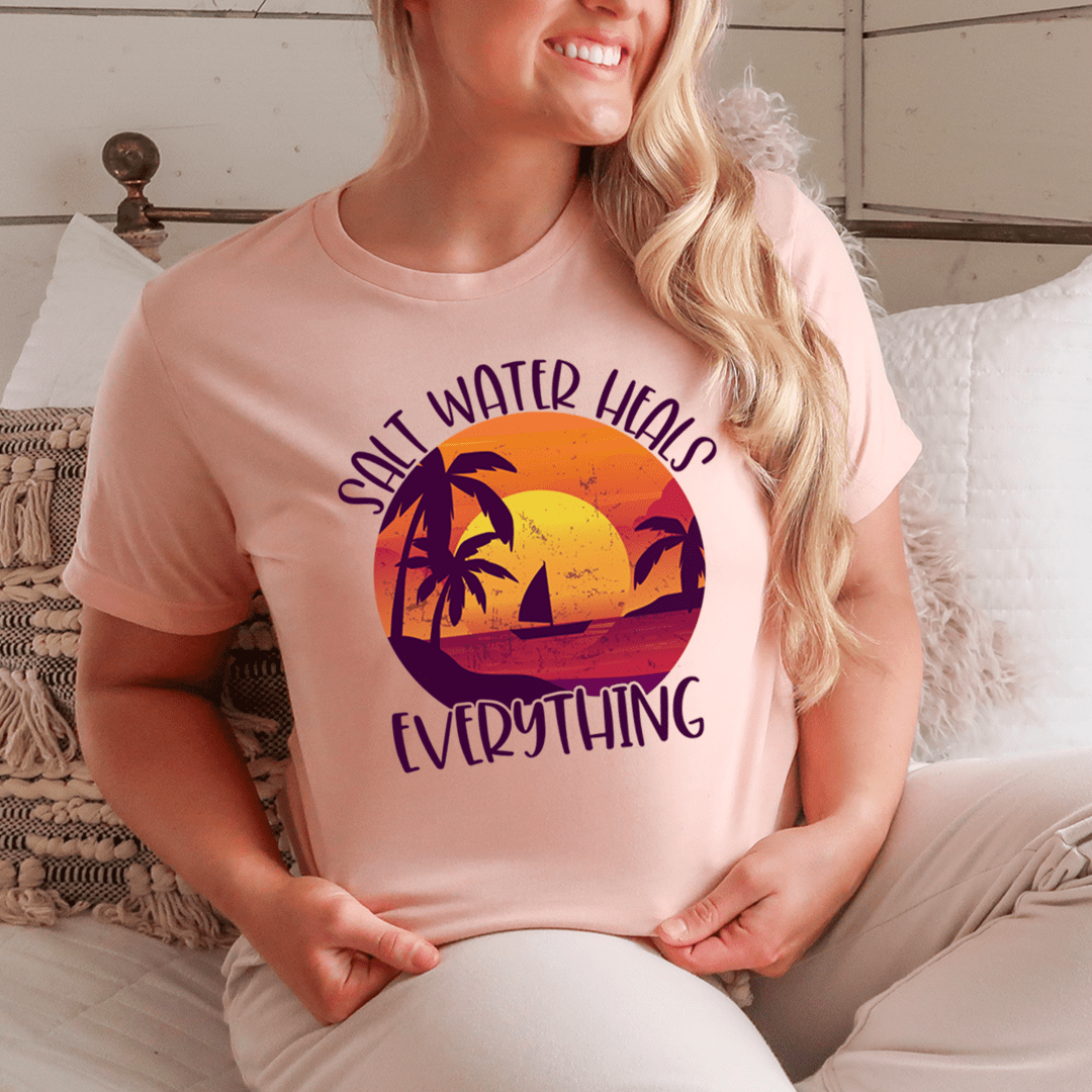 Salt Water Heals Everything Tee