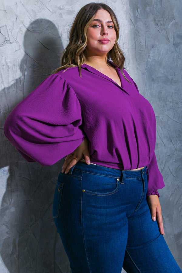 MILES BETWEEN US WOVEN TOP.