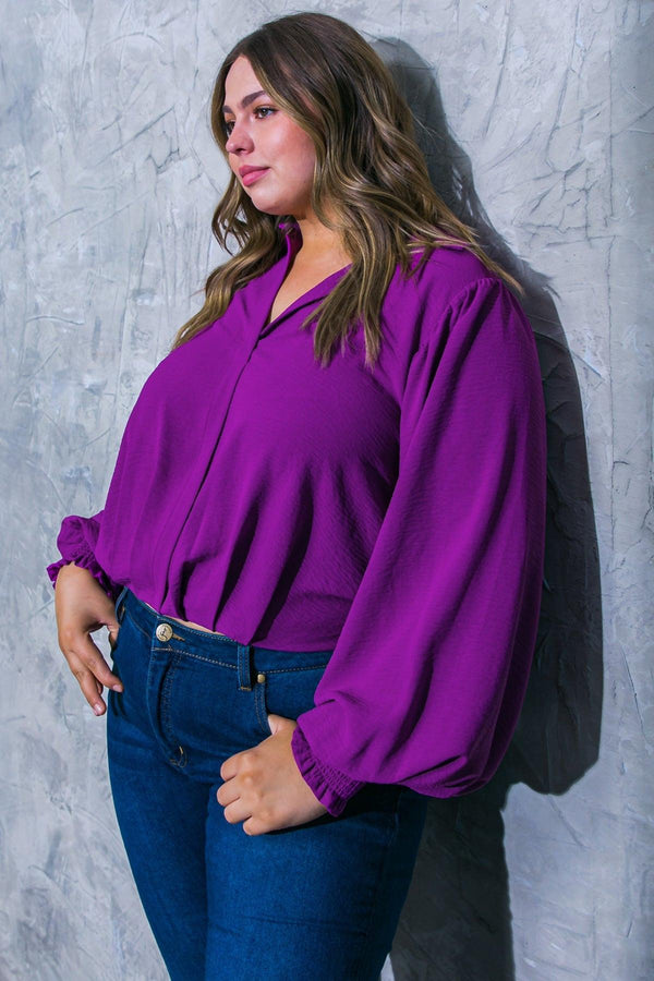 MILES BETWEEN US WOVEN TOP.