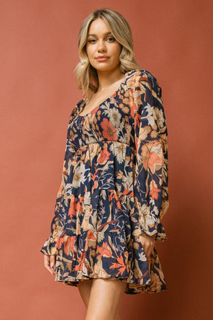 KEEPER OF MY HEART WOVEN MINI DRESS.