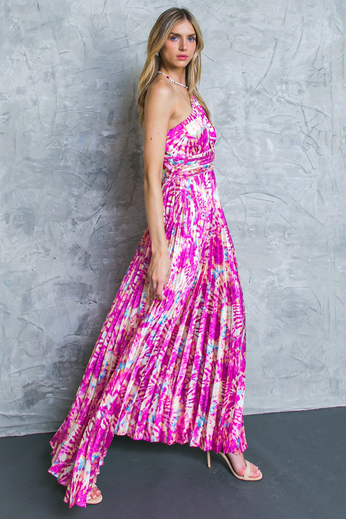 PERFECTLY ADORED WOVEN MAXI DRESS