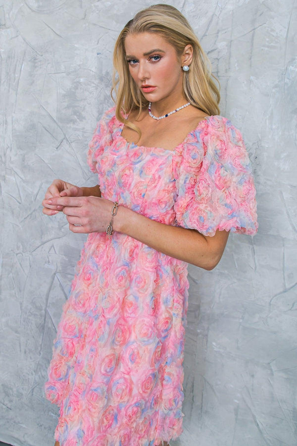 THE MOST NOTABLE WOVEN MINI DRESS.