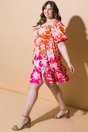 READY OR NOT WOVEN MINI DRESS.