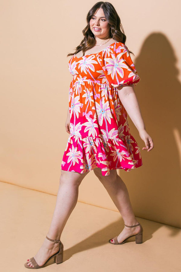 READY OR NOT WOVEN MINI DRESS.
