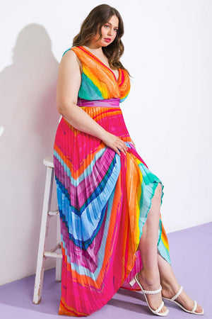 SHORE VACAYS WOVEN MAXI DRESSS.
