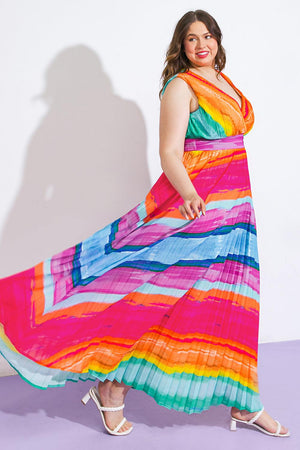 SHORE VACAYS WOVEN MAXI DRESSS.