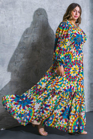 EVERYTHING I LOVE WOVEN MAXI DRESS.