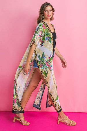 MORRO BAY WOVEN MAXI COVER UP.