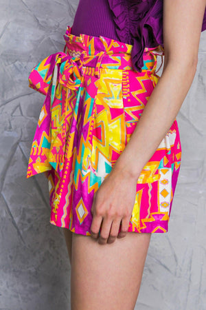 ANOTHER DAY IN PARADISE WOVEN SHORTS.