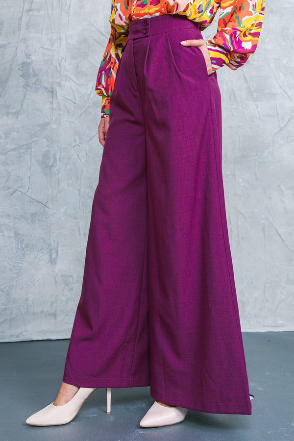 DELICATE FEELINGS WOVEN PANTS.
