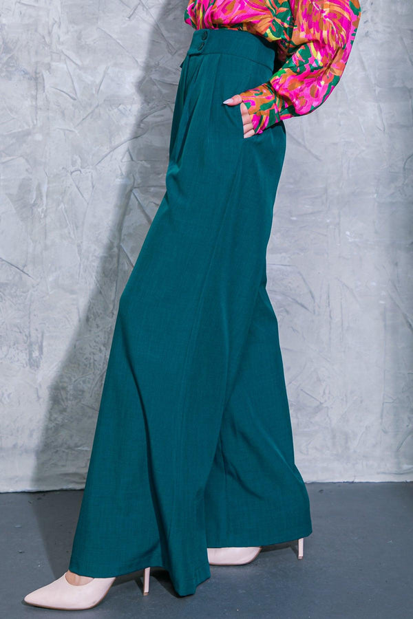 DELICATE FEELINGS WOVEN PANTS.