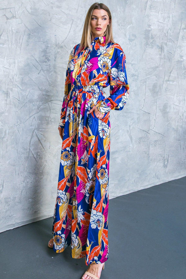 BLOOMING HOPE WOVEN JUMPSUIT.