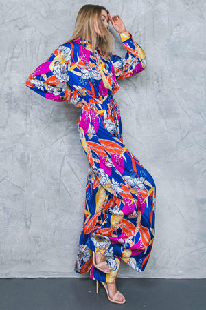 BLOOMING HOPE WOVEN JUMPSUIT.