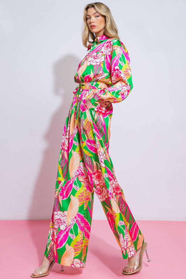 BLOOMING HOPE WOVEN JUMPSUIT.