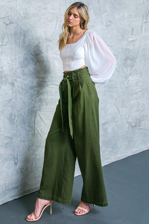 BIG MOMENT TWILL PANTS.