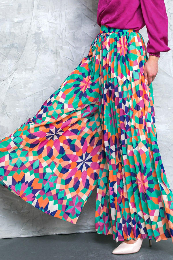 SHOWER OF KINDNESS WOVEN PANTS.