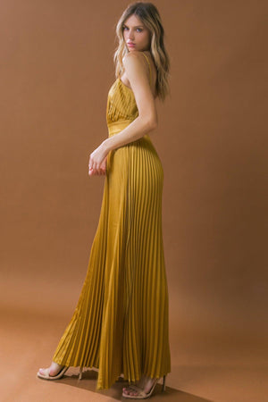 BLISSFUL LOVE WOVEN JUMPSUIT.