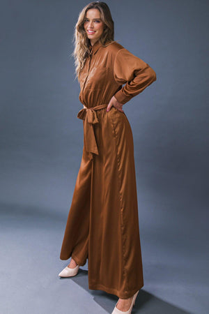 SIMPLY TRENDY WOVEN JUMPSUIT.