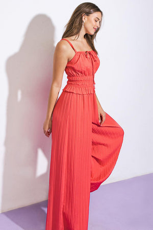WITHIN MY HEART WOVEN JUMPSUIT.