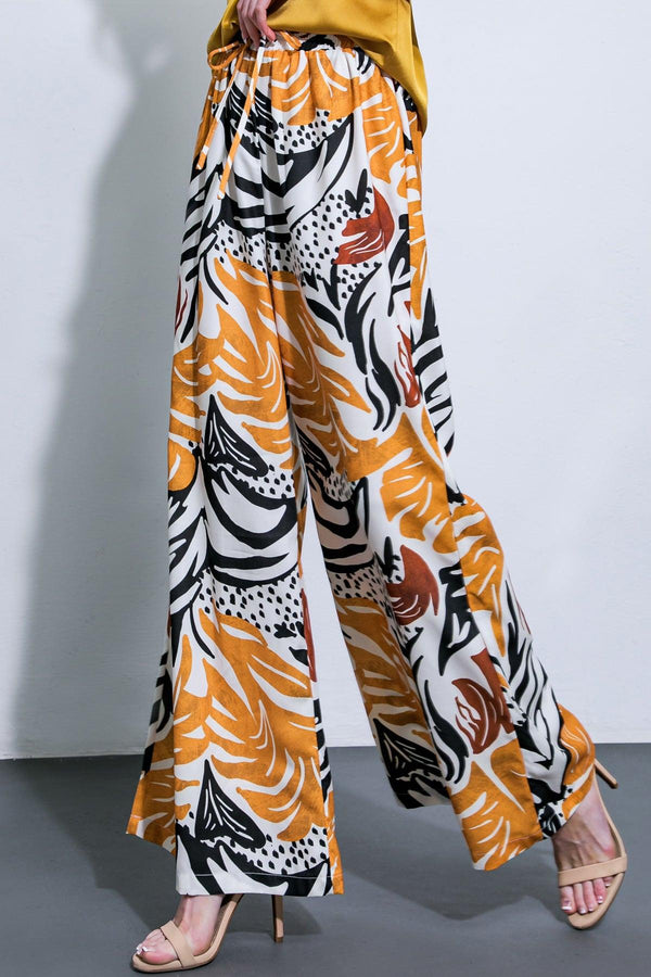 WHERE THE WIND WOVEN MIDI PANTS.
