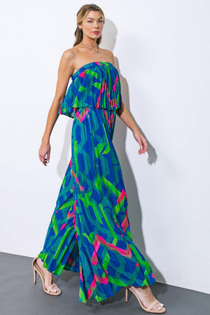 HAPPY WANDERER WOVEN JUMPSUIT.