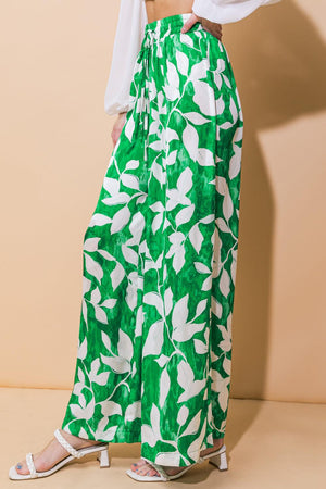 COMING TO MY SENSES WOVEN PANTS.