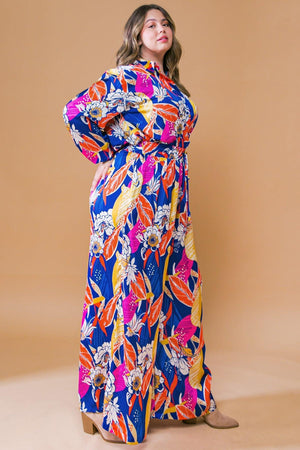 BLOOMING HOPE WOVEN JUMPSUIT.
