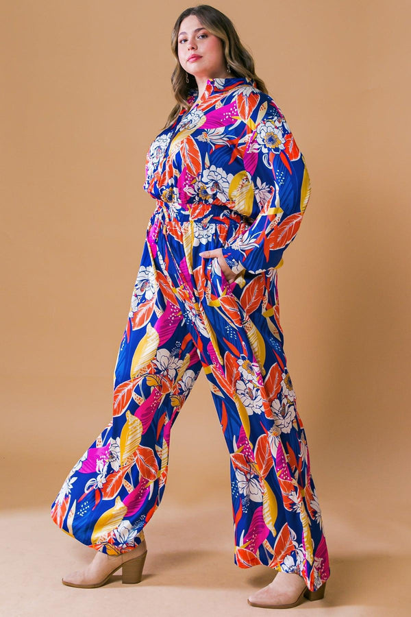 BLOOMING HOPE WOVEN JUMPSUIT.