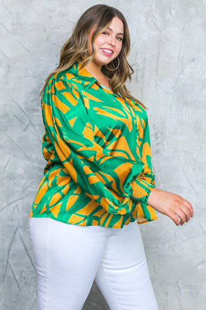 ALWAYS ABOUT YOU WOVEN TOP.