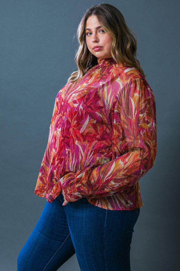 CRUSHING ON YOU WOVEN TOP.