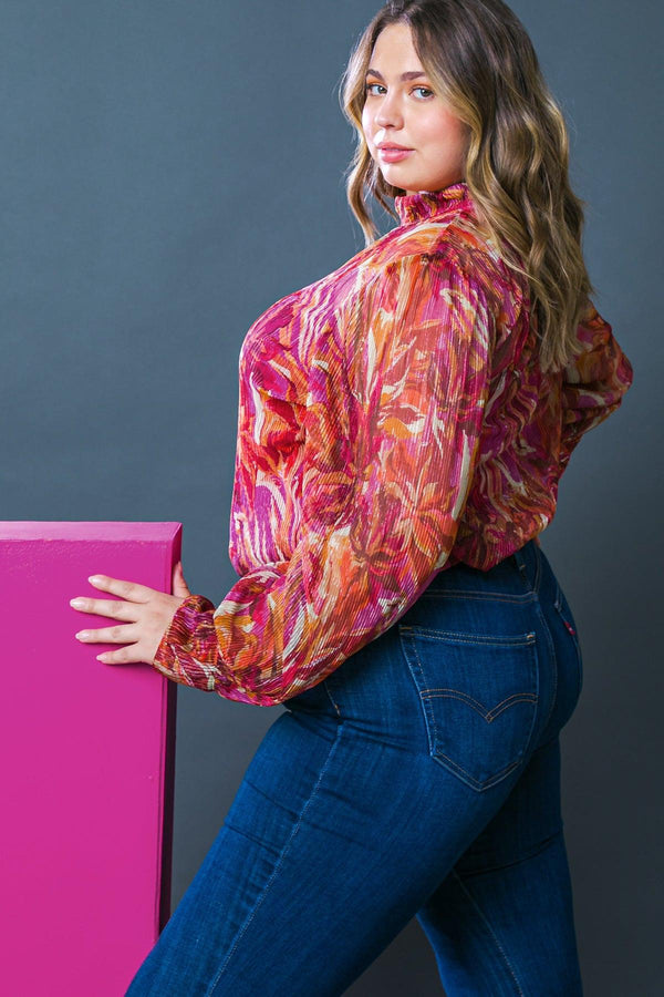 CRUSHING ON YOU WOVEN TOP.