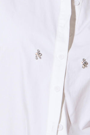 HIT OR MISS POPLIN SHIRT.