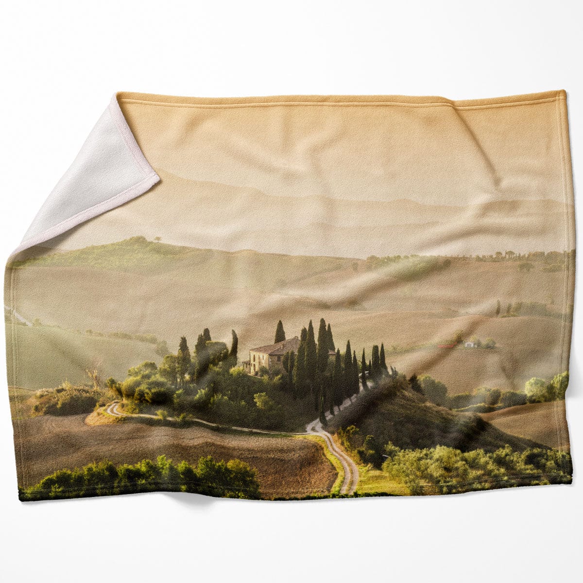 Tuscany Landscape Blanket