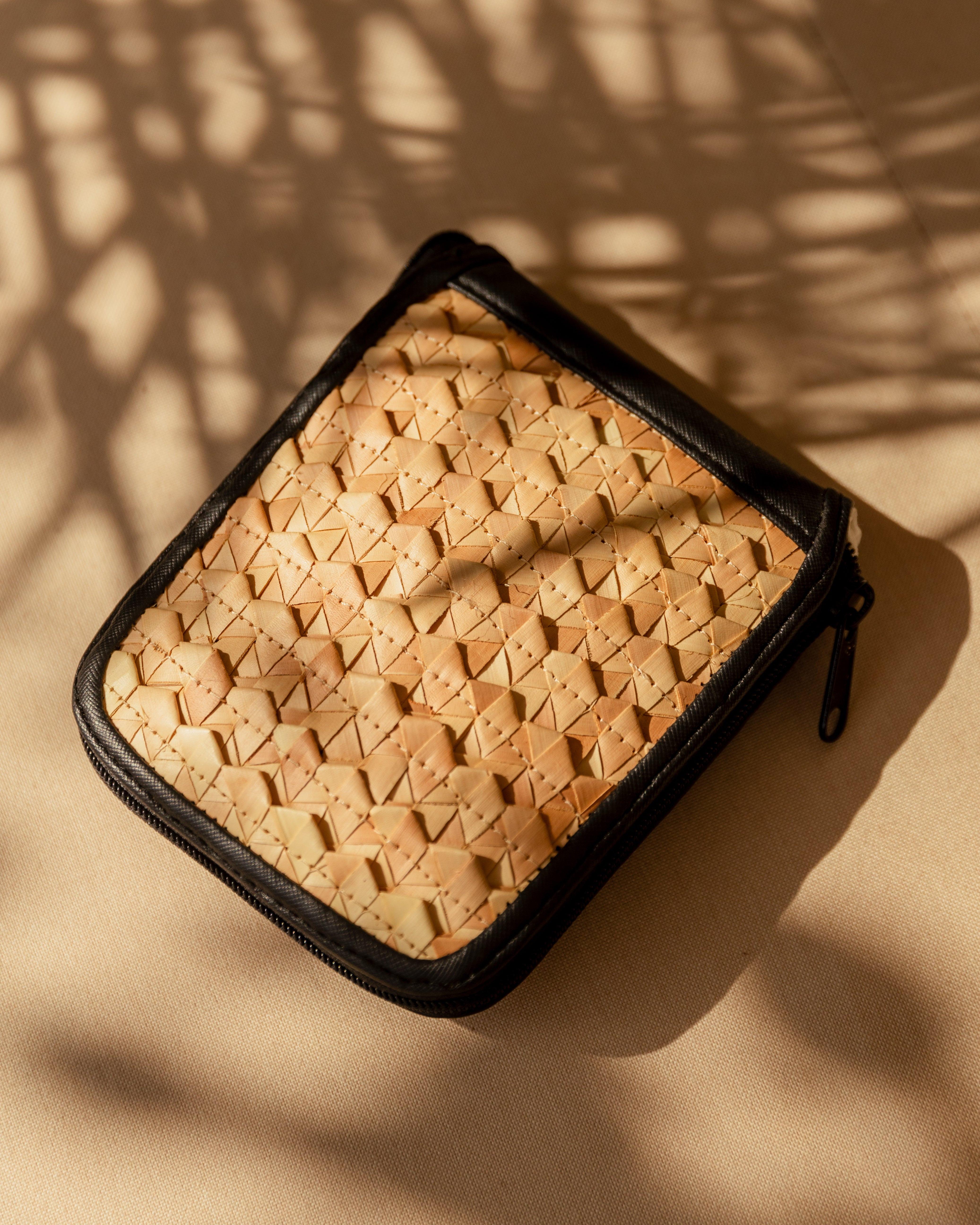 Cove Rattan & Canvas Eco Tote Bag.