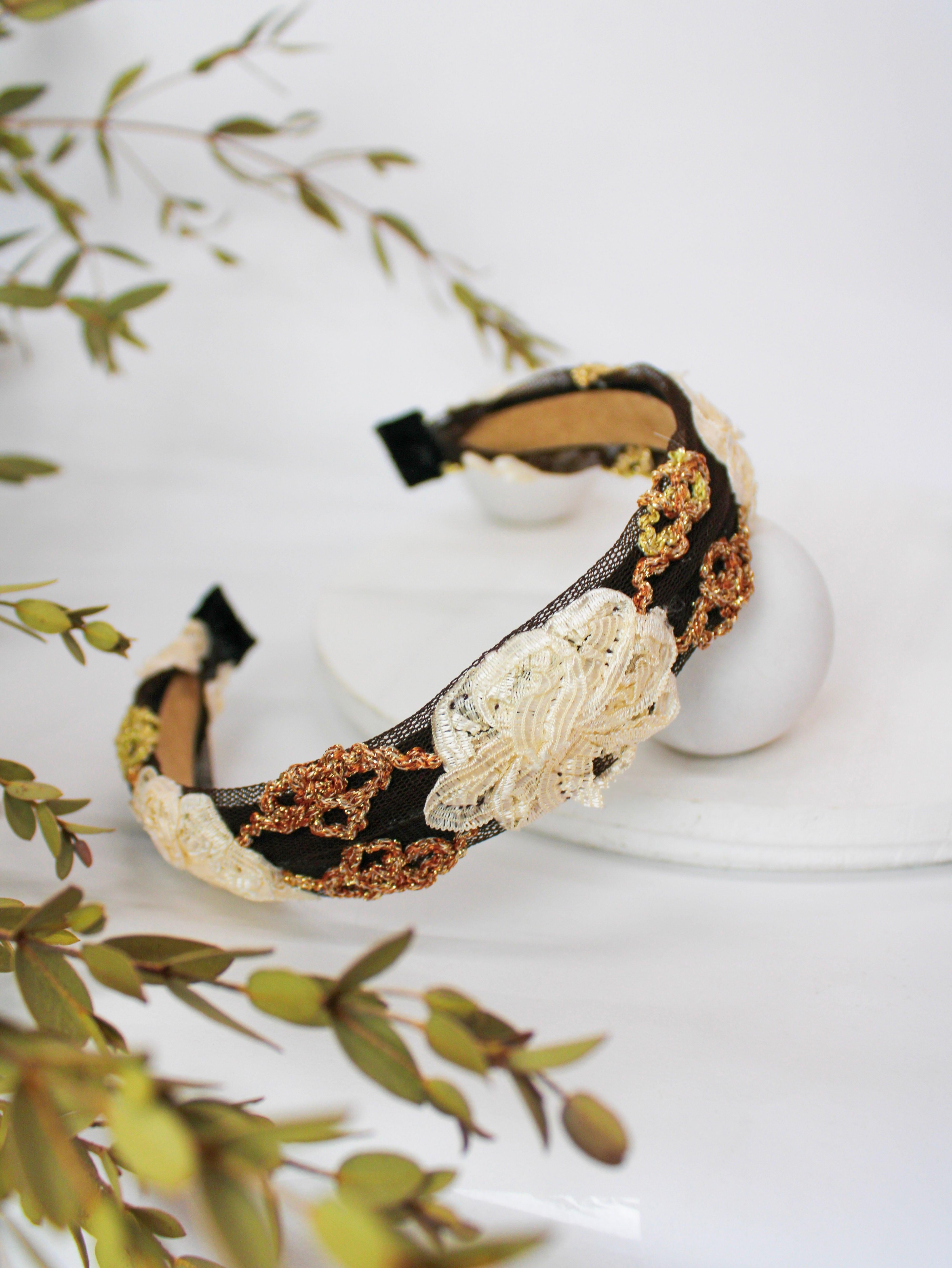 Winter Rose Headband - Flying Tomato - Headbands - Ash & Rose