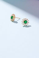 VINTAGE SUNFLOWER EARRINGS.